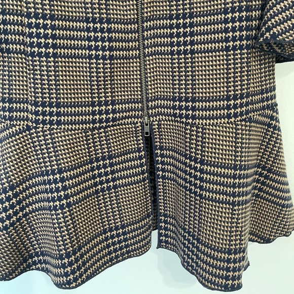 Cabi Flounce Jacket Plaid Dress - Picture 7 of 12
